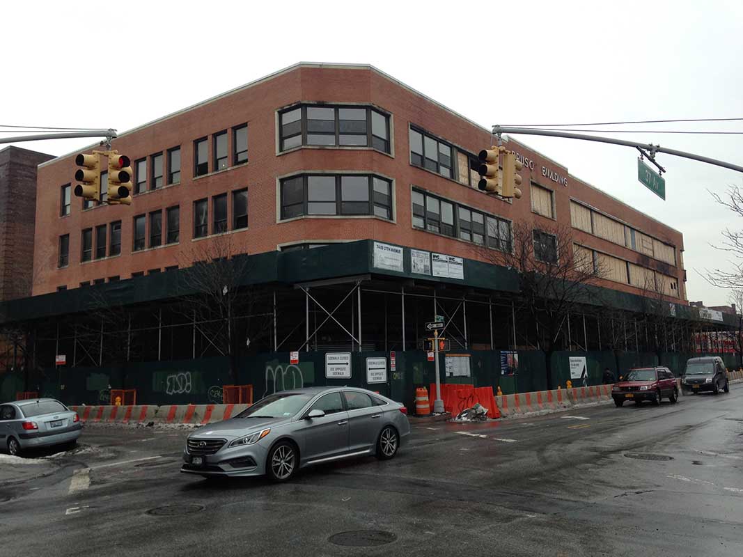 The Joseph Bruno Trust Building under construction